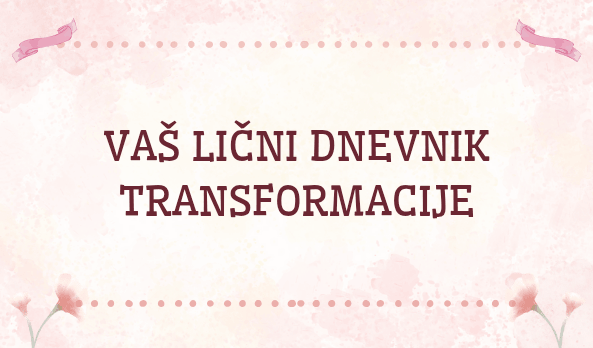 7 dana povezivanja - Vaš lični dnevnik transformacije