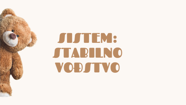 Siste: Stabilno vodjstvo